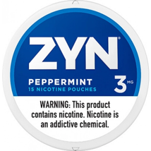 ZYN Nicotine Pouches 3mg Peppermint