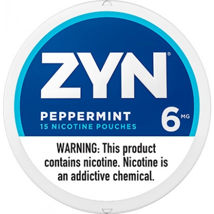 ZYN Nicotine Pouches 6mg Peppermint