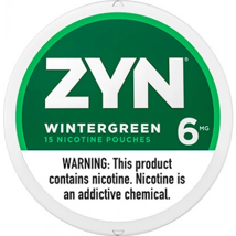 ZYN Nicotine Pouches 6mg Wintergreen