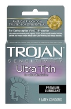 Trojan Ultra Thin 3pk 