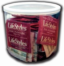 LifeStyle Condom Asst Tub 