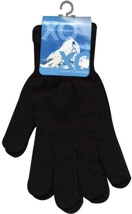 Black Stretch Gloves 