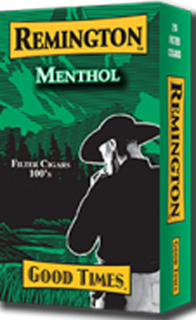 Remington Menthol Filter 100s Cigar Carton