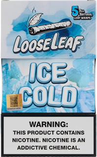 LooseLeaf All Nat 5pk Wraps Ice Cold