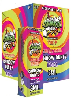 (Ind) Smak'd THC-P 3ML Rainbow Runtz