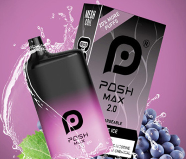 Posh Max 2.0 5200 Puff Grape 14ml 