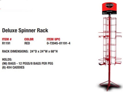 J.L. 2021 Deluxe Spinner Rack 