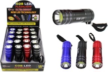 COB LED Metal Flashlight 