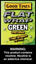 GT Green 2/.99 Flat Wrap 