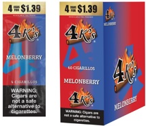 GT 4K Melonberry Cigarillos 4/1.29 