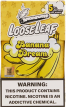 LooseLeaf All Nat 5pk Wraps Banana Dream
