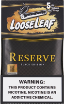 LooseLeaf All Nat 5pk Wraps Reserve Black Ed