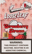 LooseLeaf All Nat 5pk Wraps Straw Dream