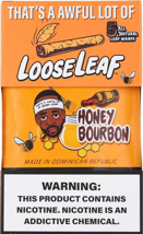 LooseLeaf Minis All Nat 5pk Wraps Honey Bourbon