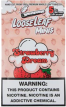 LooseLeaf Minis All Nat 5pk Wraps Straw Dream