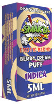 (Ind) Smak'd Ex Blend 5ML Berry Cream Puff