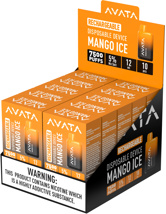 7500 Puff Rechargeable AVATA Mango 12ml