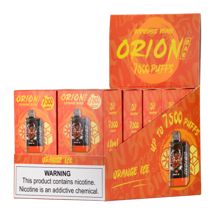 Orion Bar Disp 7500 Puffs Orange Ice