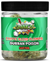 Smak'd 10g Exotic Blend Flower Durban Poison