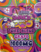 Smak'd Trippy Grape D9 2pk 500mg Gummy