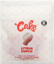 Cake D8/D10 50mg Gummies Citrus Punch