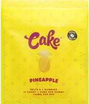 Cake D8 50mg Gummies Pineapple