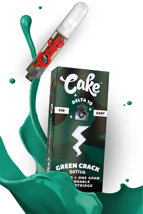 Cake D10 1g 510 Cart Green Crack (Sat)