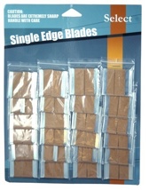 5ct Single Edge Razor Blade Board 