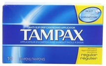 Tampax Regular 10ct Tampons 