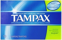 Tampax Super 10ct Tampons 