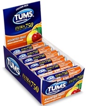 Tums Extra 750 Asst Fruit 