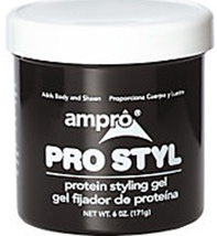 White Ampro Pro Styl 6oz Gel