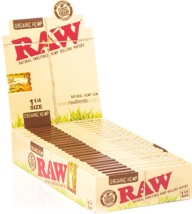 Raw Organic Hemp 1.25" Papers 