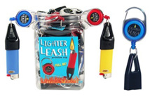Colorful Lighter Leash w/ Clip 