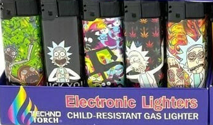 Techno Electronic Lighter Backwood Picture
