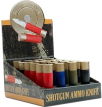 Shotgun Shell Pocket Knife Display