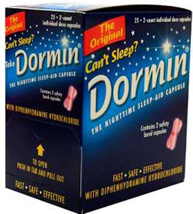 Dormin Sleep Aid Capsules Display 