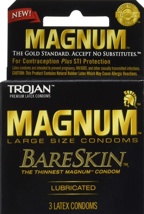 Trojan Magnum Bare Skin 3pk 
