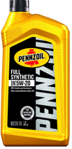 Pennzoil Synthetic Oil 5W20 
