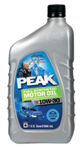 PEAK Synthetic Motor Oil 10W30 