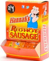 Hannah's Pickled Red Hot Sausage 