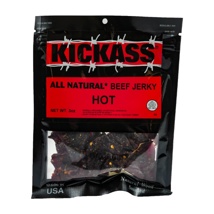 Kickass All Natural Hot Beef Jerky 3oz