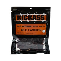 Kickass All Natural Old Fashioned Beef Jerky 3oz