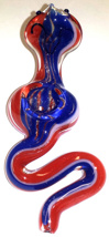 4" Lg Cobra Glass